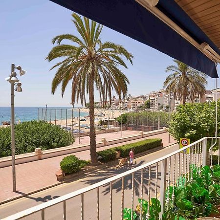 Apartamento Primera Linea De Mar Con Espectaculares Vistas Apartman Sant Pol de Mar Kültér fotó